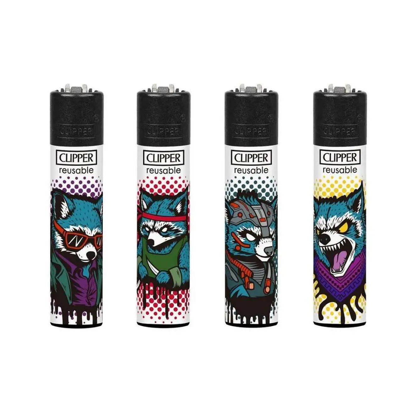 Encendedor Clipper Racoons 1