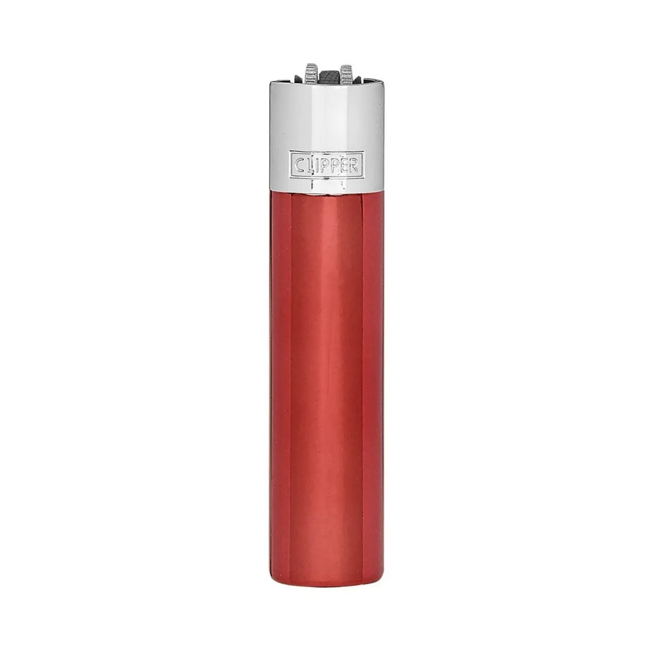 Encendedor Clipper Metálico Silver Devil 3