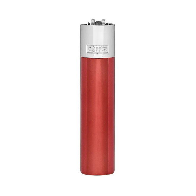 Encendedor Clipper Metálico Silver Devil 3