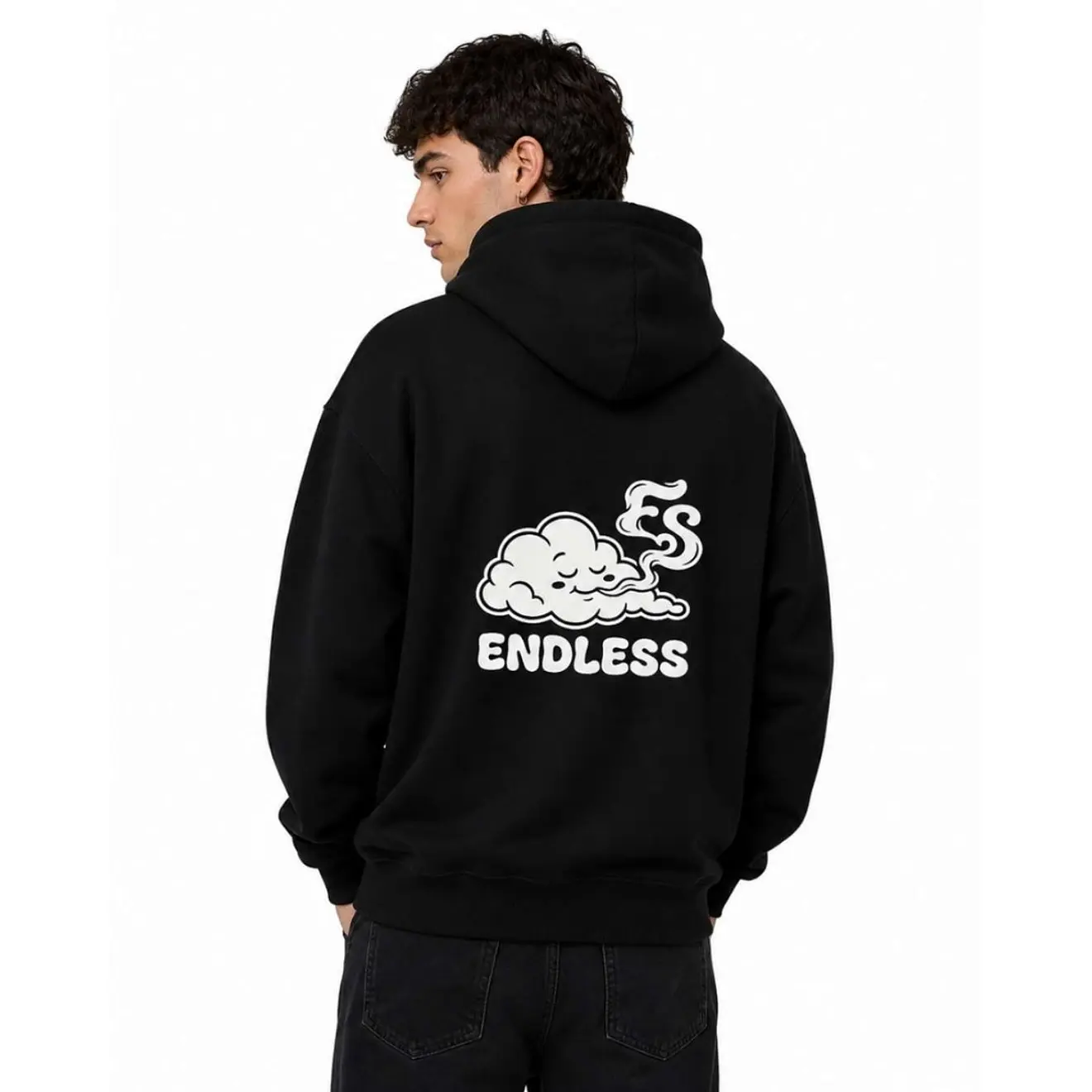 Polerón Hoodie Nube Negra - Fumetas x Endless 3