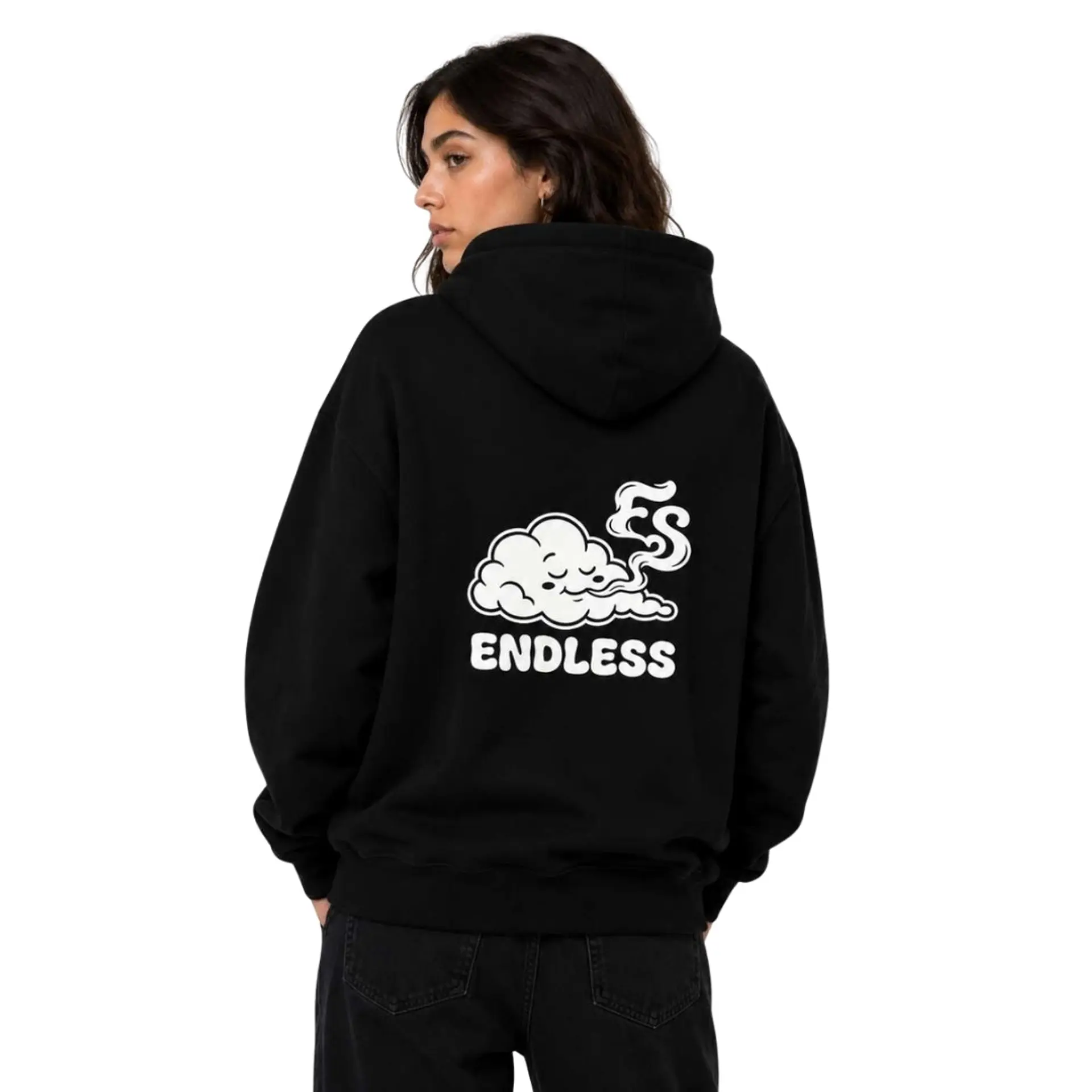 Polerón Hoodie Nube Negra - Fumetas x Endless 1