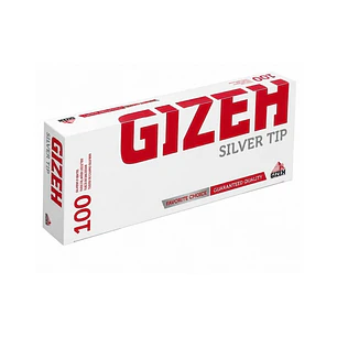 Tubos Gizeh Silver 100 uds.
