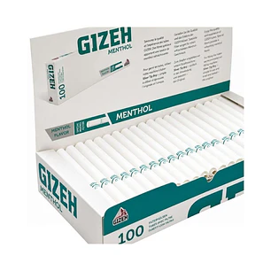Tubos Gizeh Mentolados 100 uds.