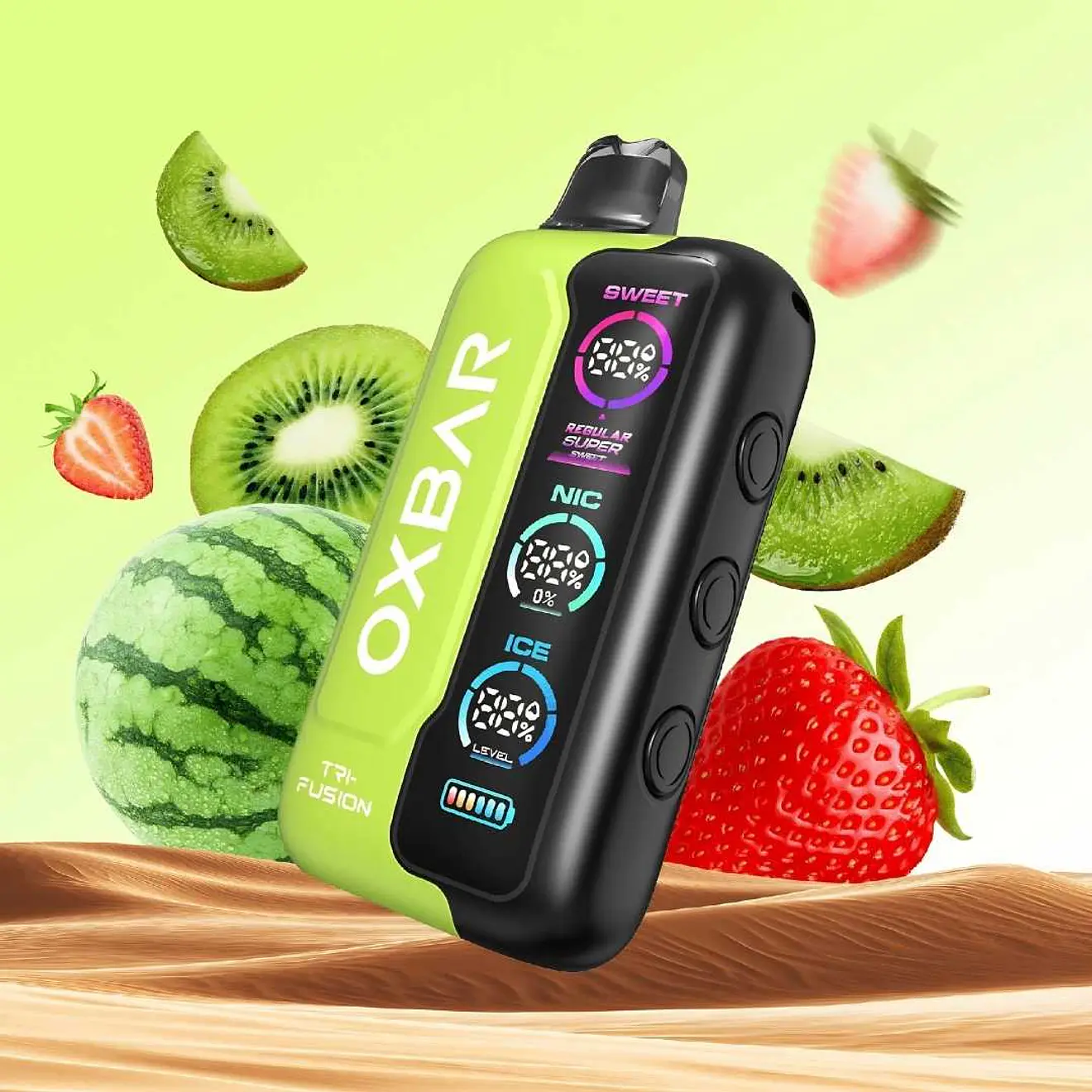 Oxbar Vaporizador Desechable Tri Fusion 45K Puffs 10