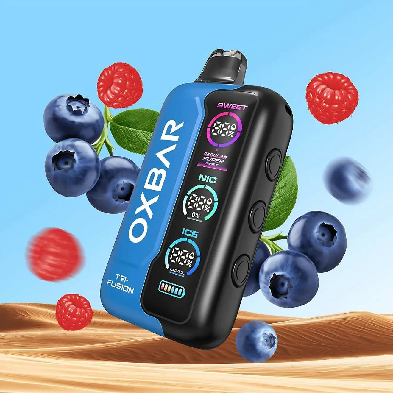 Oxbar Vaporizador Desechable Tri Fusion 45K Puffs 8