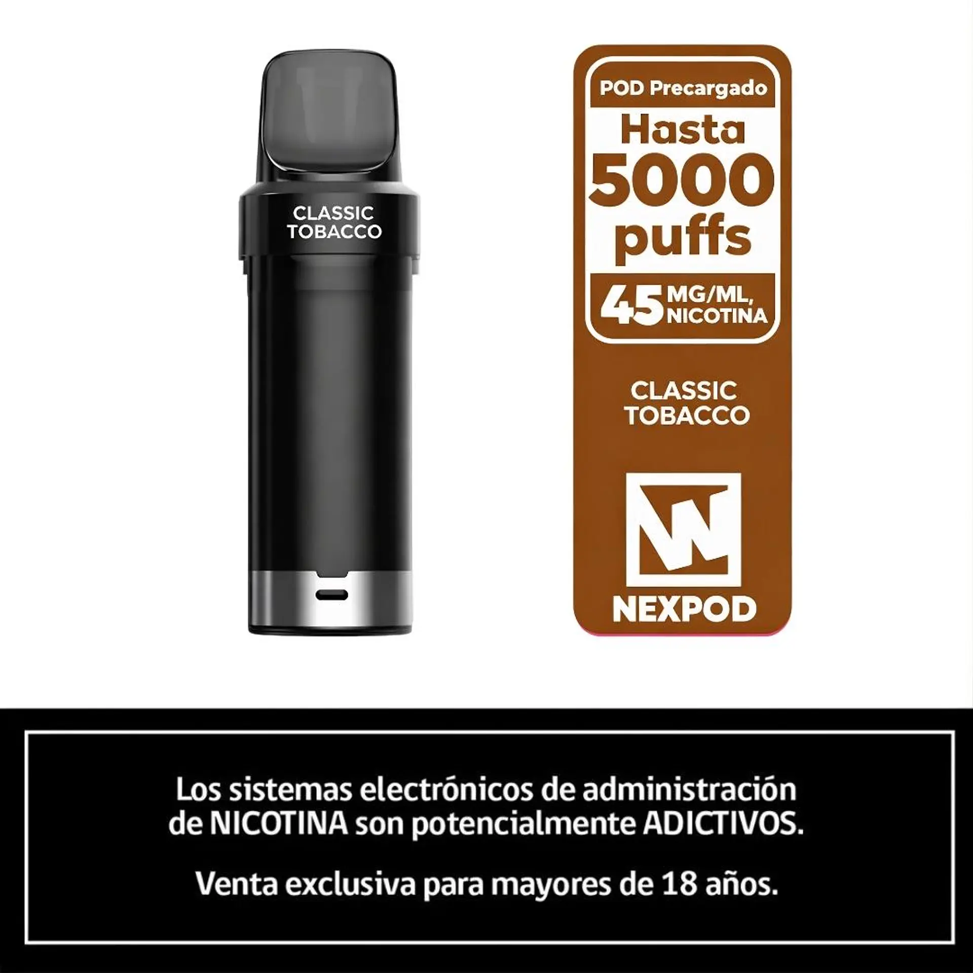 Wotofo NexPOD Recarga 5000 Puff 24