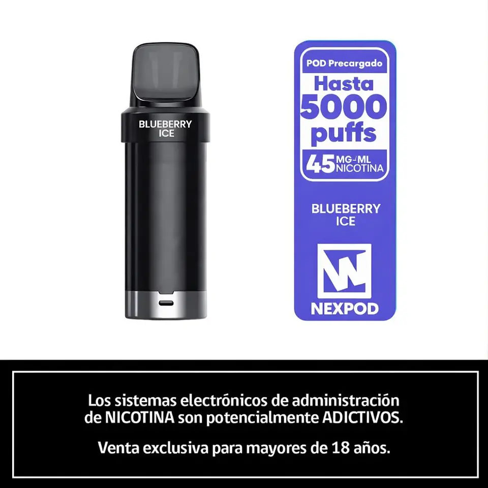 Wotofo NexPOD Recarga 5000 Puff 25