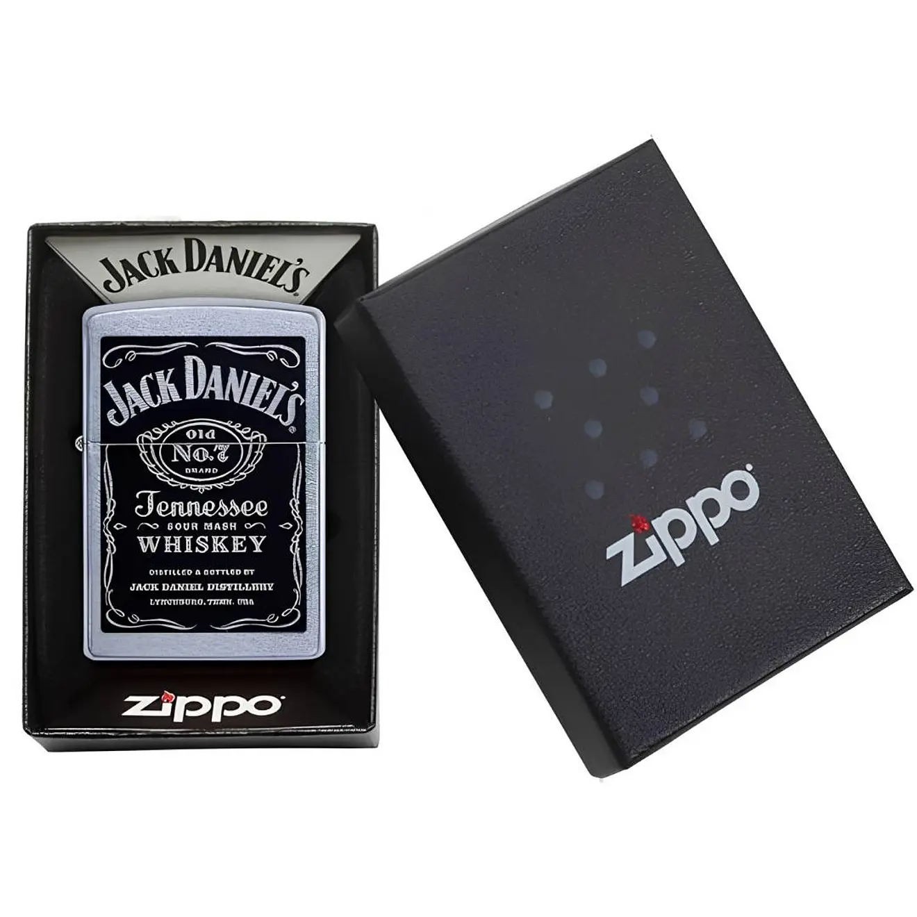 Encendedor Zippo Jack Daniel's Label 1