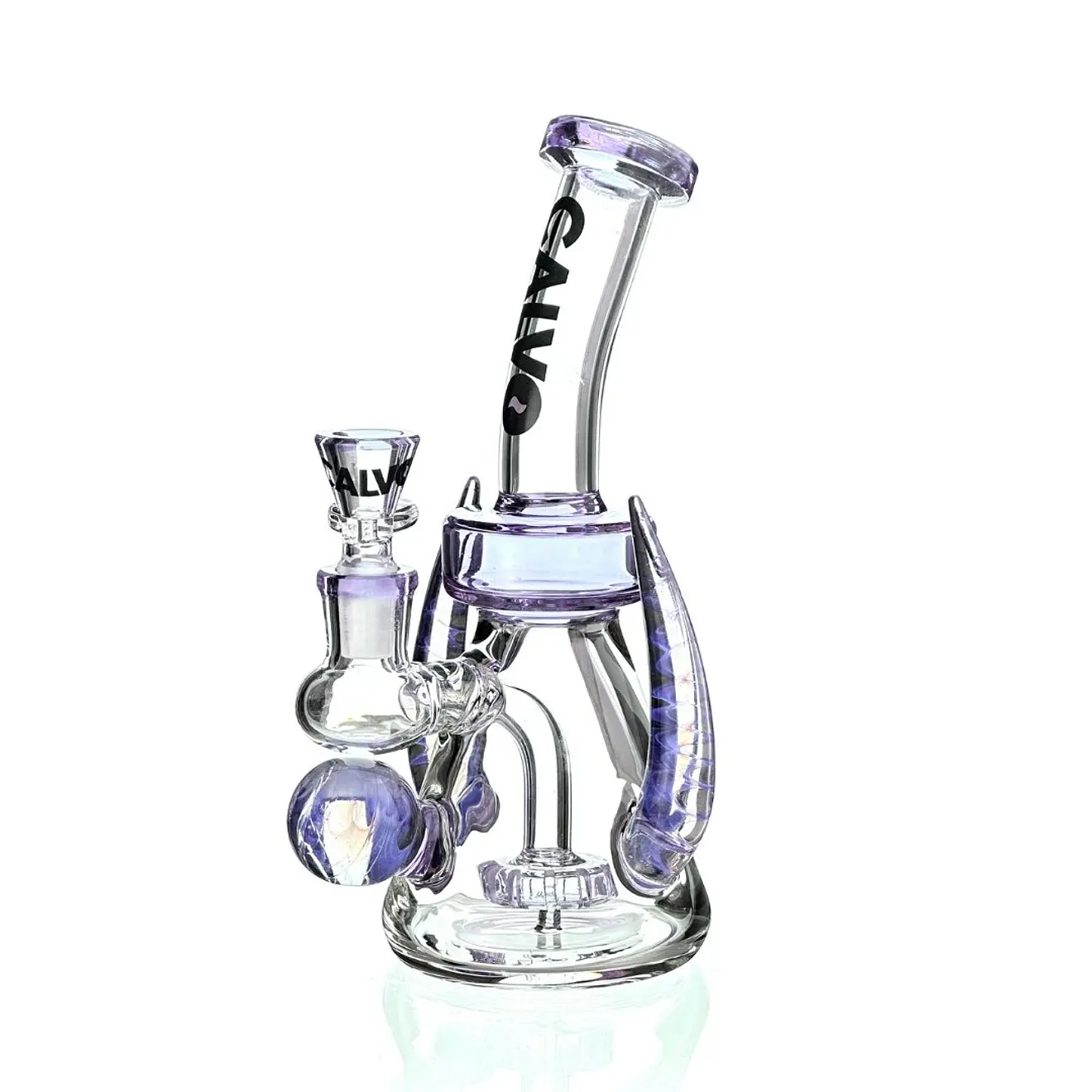 Calvo G﻿l﻿a﻿s﻿s Bong Space Horn Rig 21cm 8