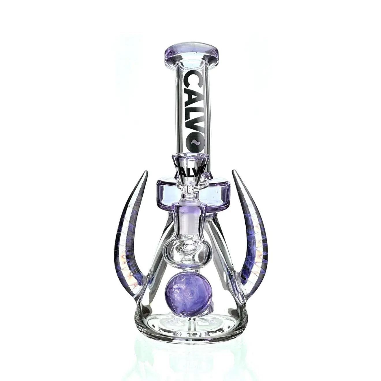 Calvo G﻿l﻿a﻿s﻿s Bong Space Horn Rig 21cm 7