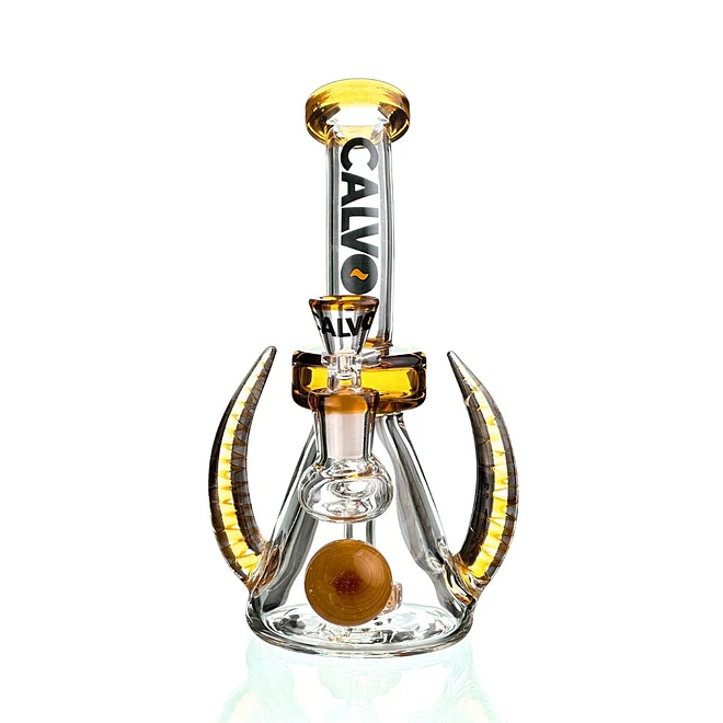 Calvo G﻿l﻿a﻿s﻿s Bong Space Horn Rig 21cm 1