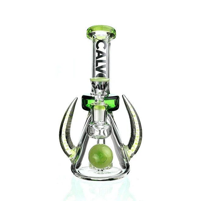 Calvo G﻿l﻿a﻿s﻿s Bong Space Horn Rig 21cm 10