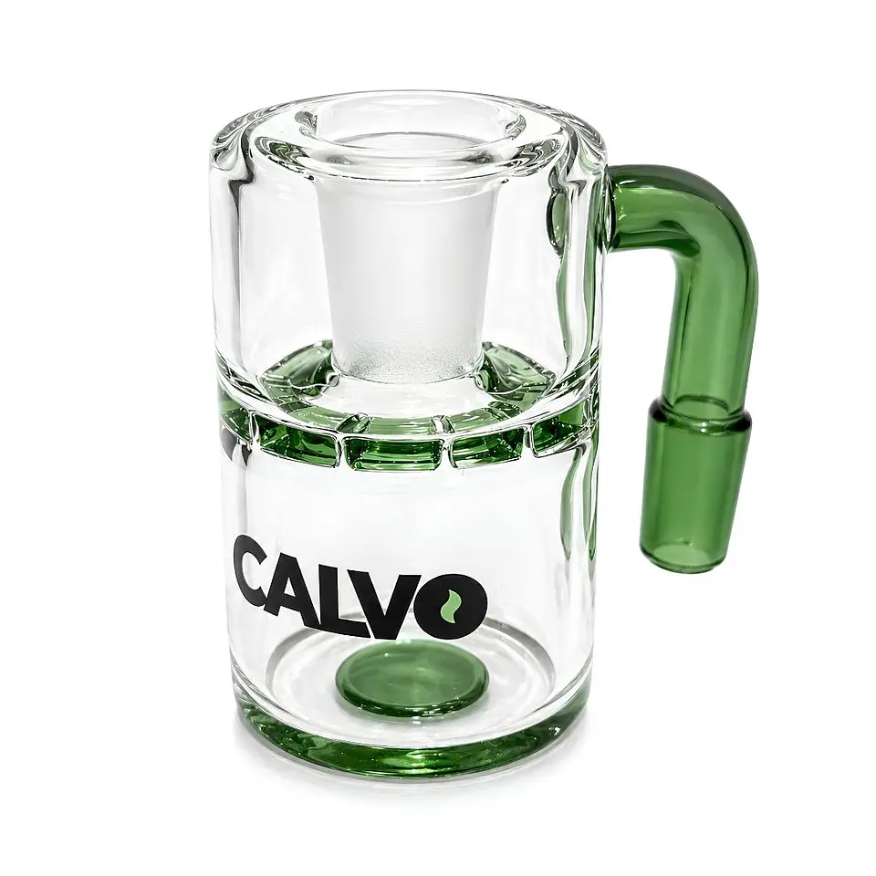 Calvo Glass Atrapa cenizas - Macho 14mm 90° 1