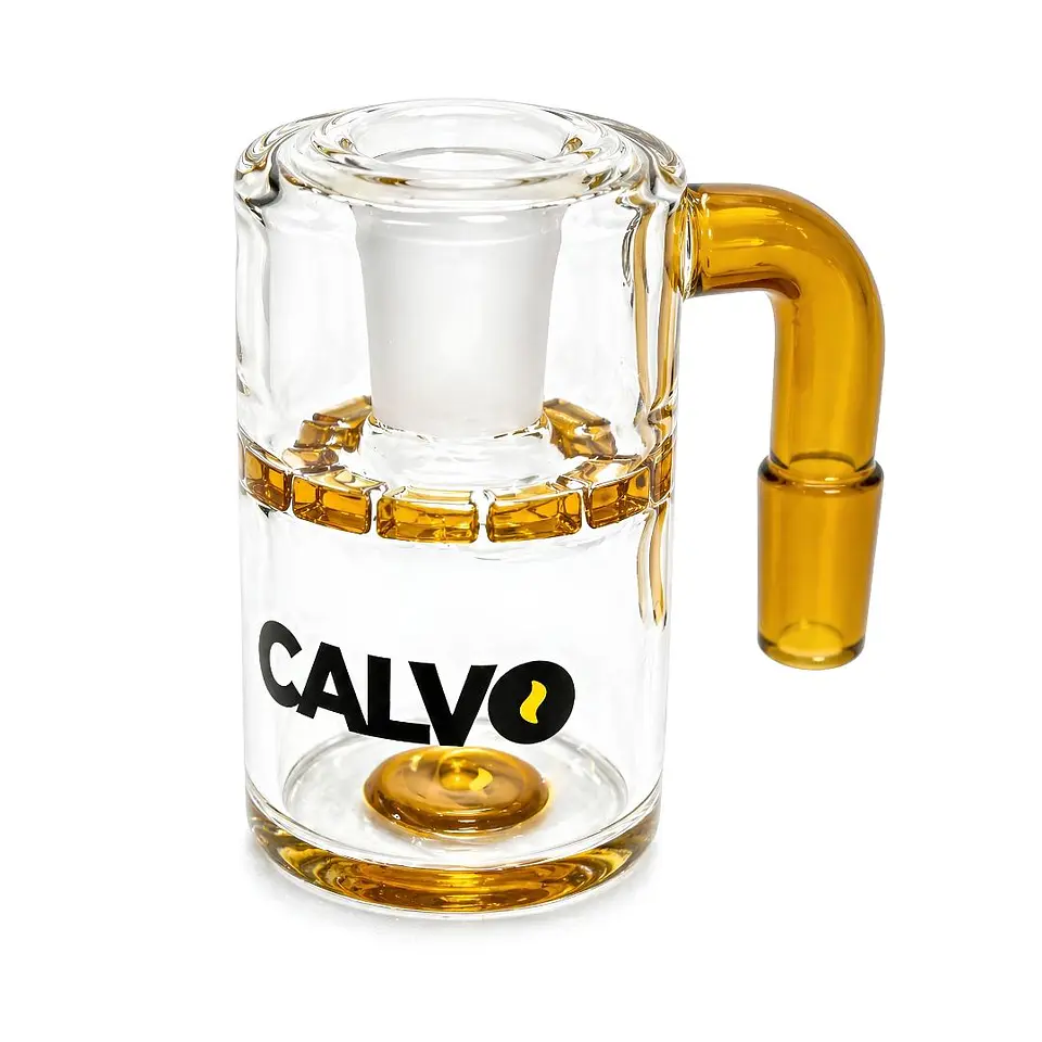 Calvo Glass Atrapa cenizas - Macho 14mm 90° 2