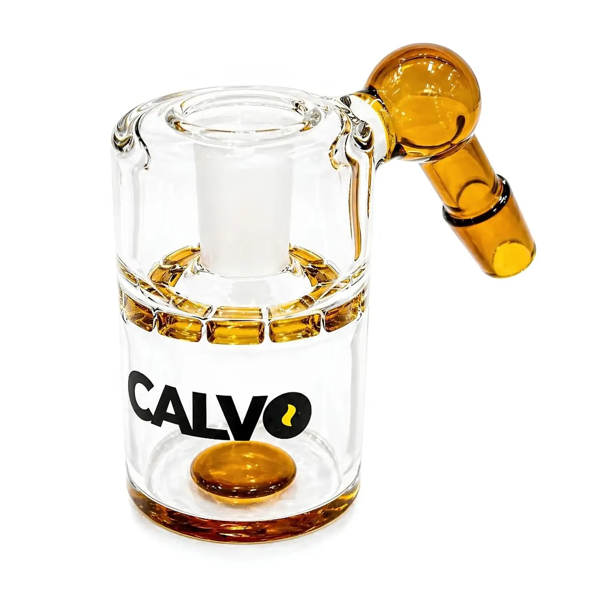 Calvo Glass Atrapa cenizas - Macho 14mm 45° 2