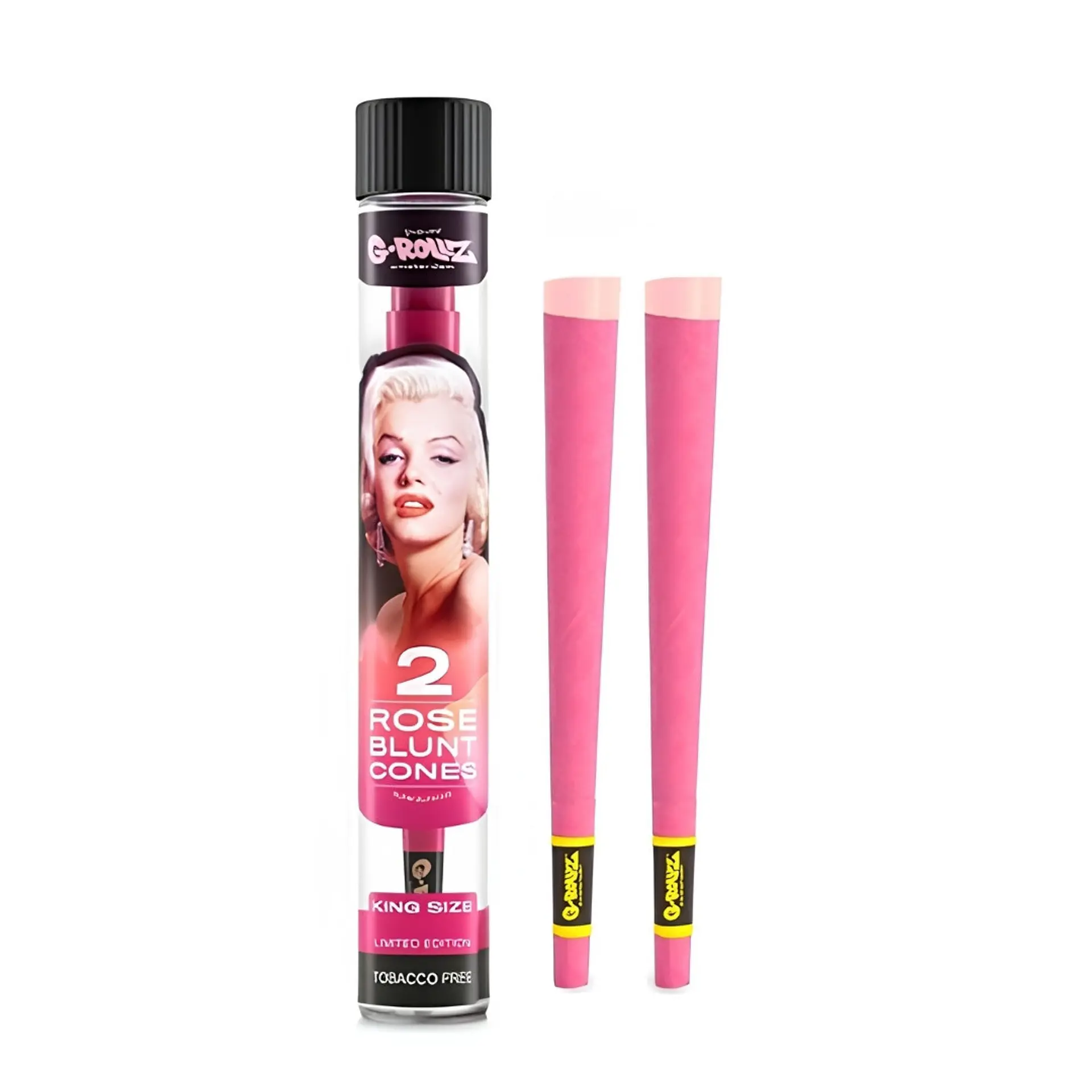 G-Rollz Blunt King Size Cono x2 - Rose Fabulous Face Marilyn 2
