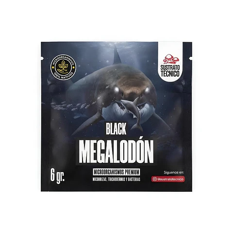 Sustrato Técnico Black Megalodón 6 gr.