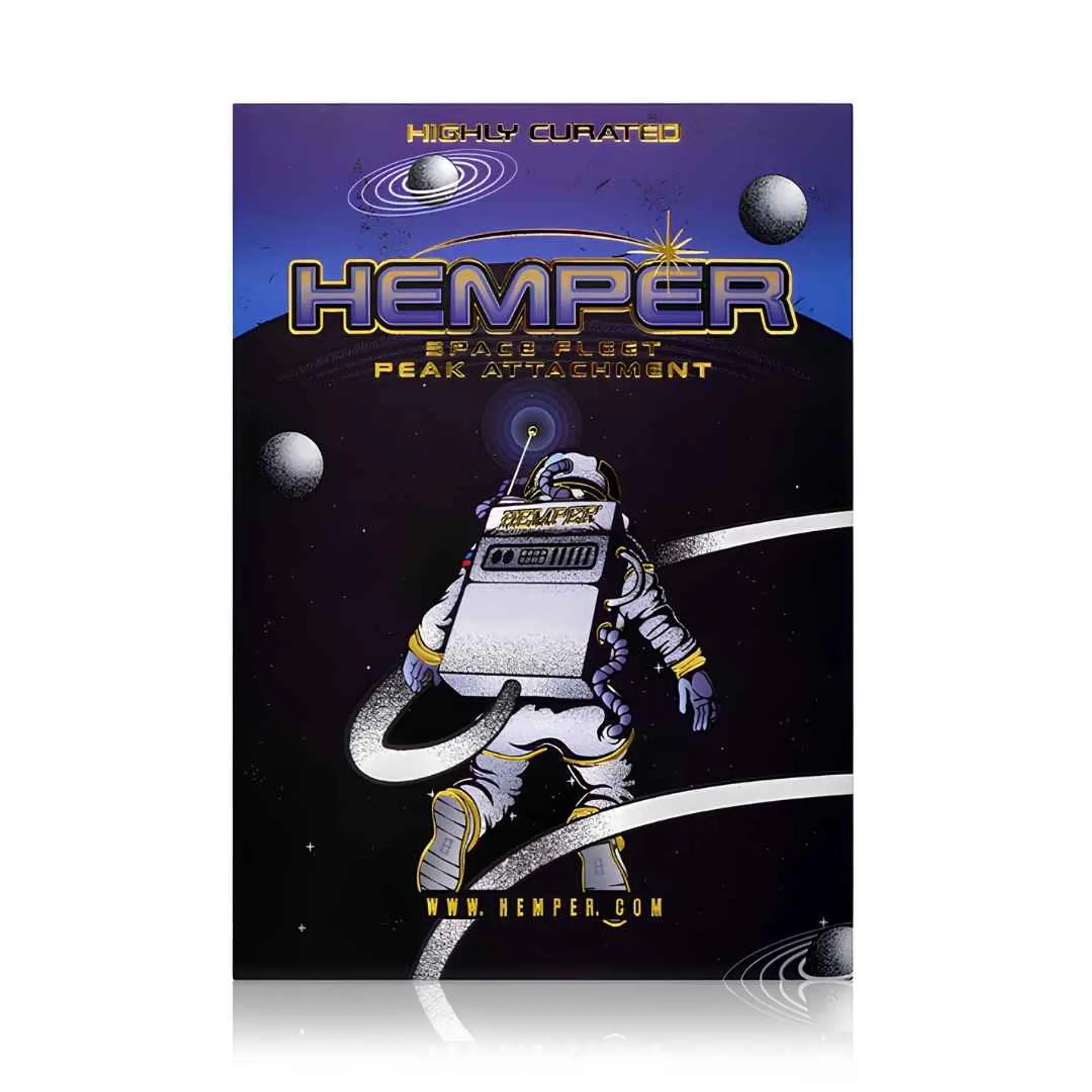 Hemper Space Fleet Puffco Peak Glass 6