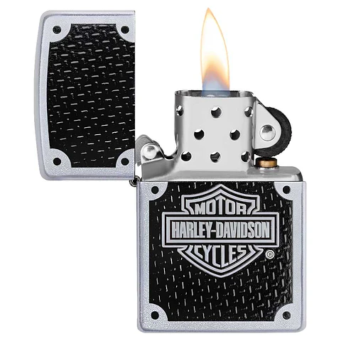 Encendedor Zippo Harley Davidson Carbon Fiber