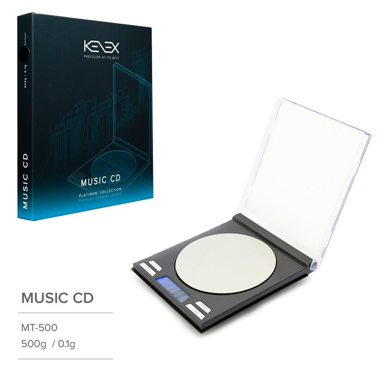 Kenex Balanza Music CD / 500g-0,1g 1