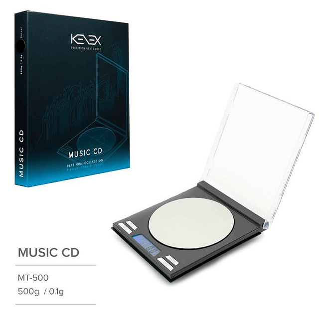 Kenex Balanza Music CD / 500g-0,1g 1