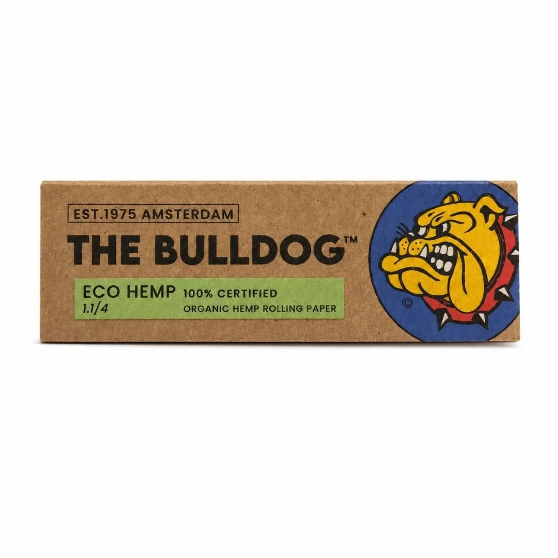 Papelillos Bulldog Eco Hemp 1 1/4 1