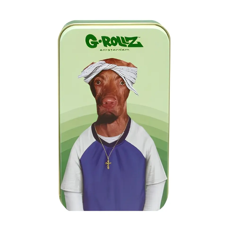 G-Rollz Cajita Metálica Mediana Pets 2 6