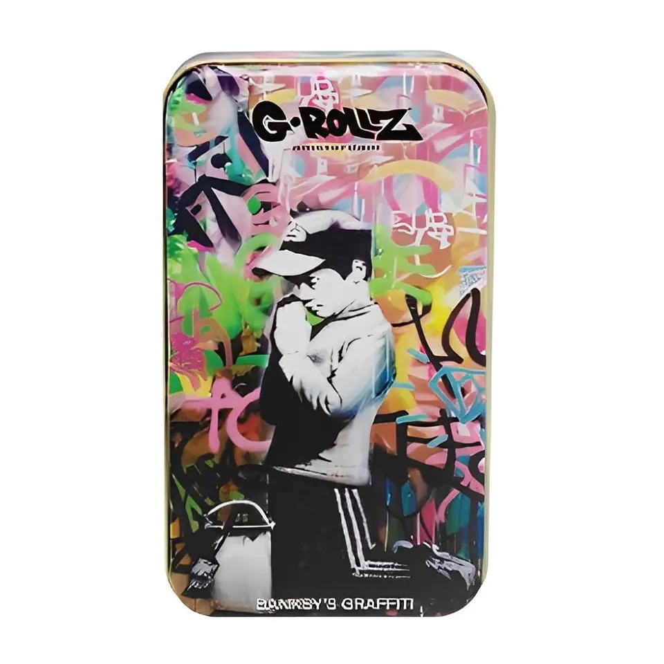 G-Rollz Cajita Metálica Mediana Banksy 3 4