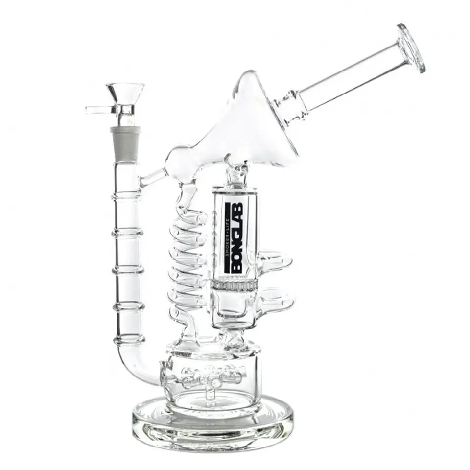 BongLab Bong K306 Space Oddity Clear 28cm 1