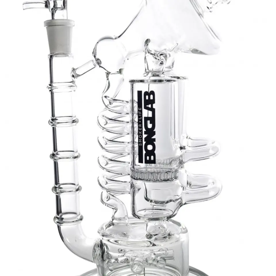 BongLab Bong K306 Space Oddity Clear 28cm 3