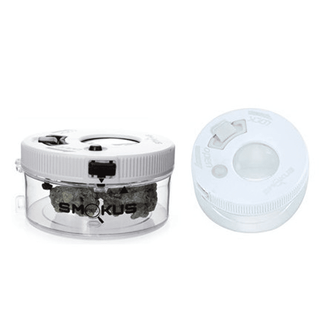 Smokus Focus Contenedor Luz + Lupa Jetpack Blanco 1