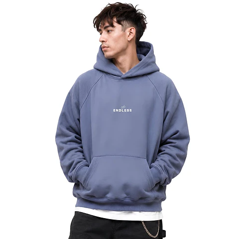 Polerón Hoodie Gris Alien En El Viaje - Fumetas x Endless