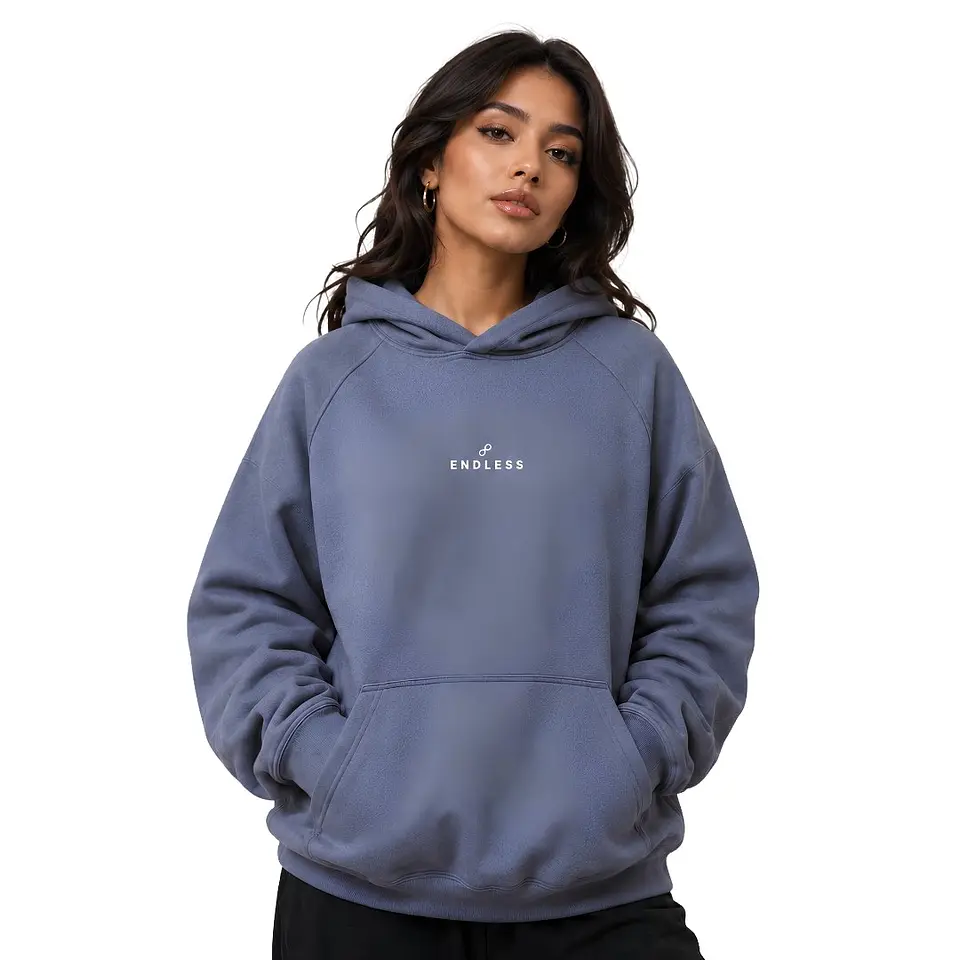 Polerón Hoodie Gris Alien En El Viaje - Fumetas x Endless 4