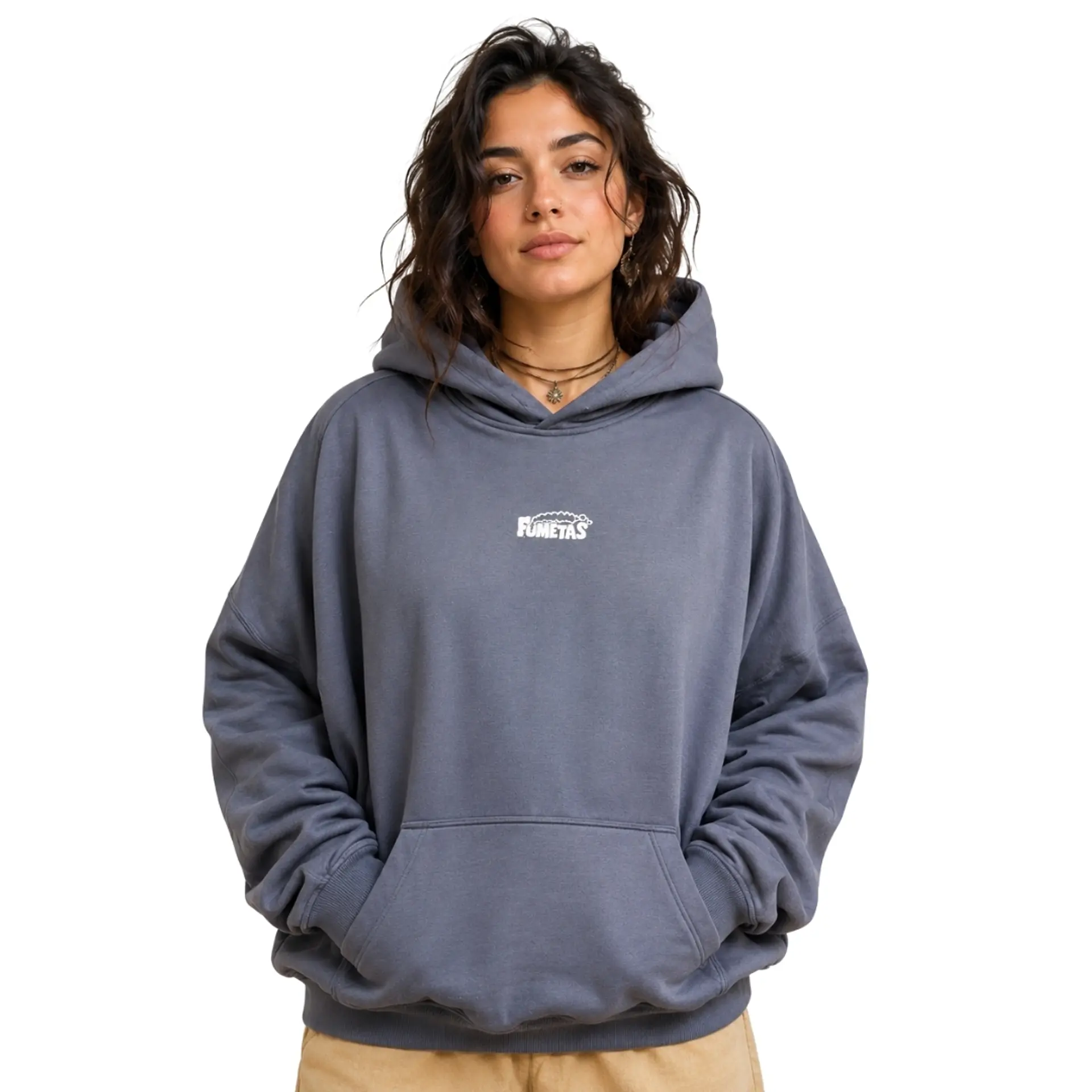 Polerón Hoodie Gris Cogollito Chill - Fumetas x Endless 3