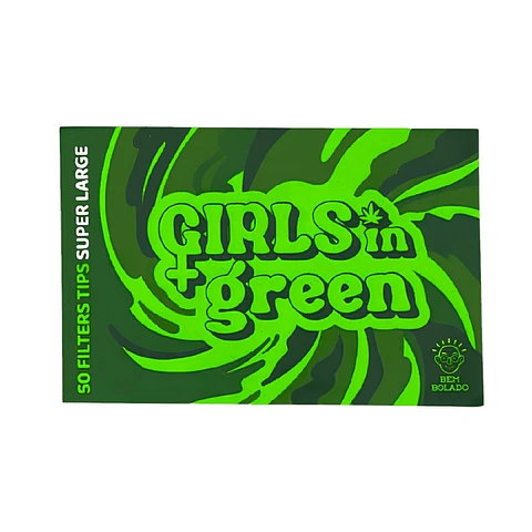 Bem Bolado Boquillas Super Large Girls in Green Verde