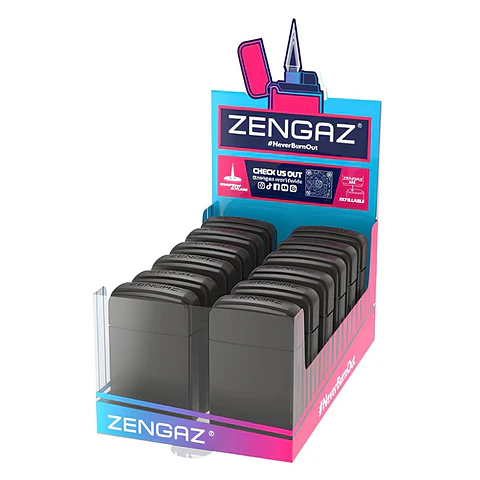 Zengaz Encendedor Soplete Black Plain