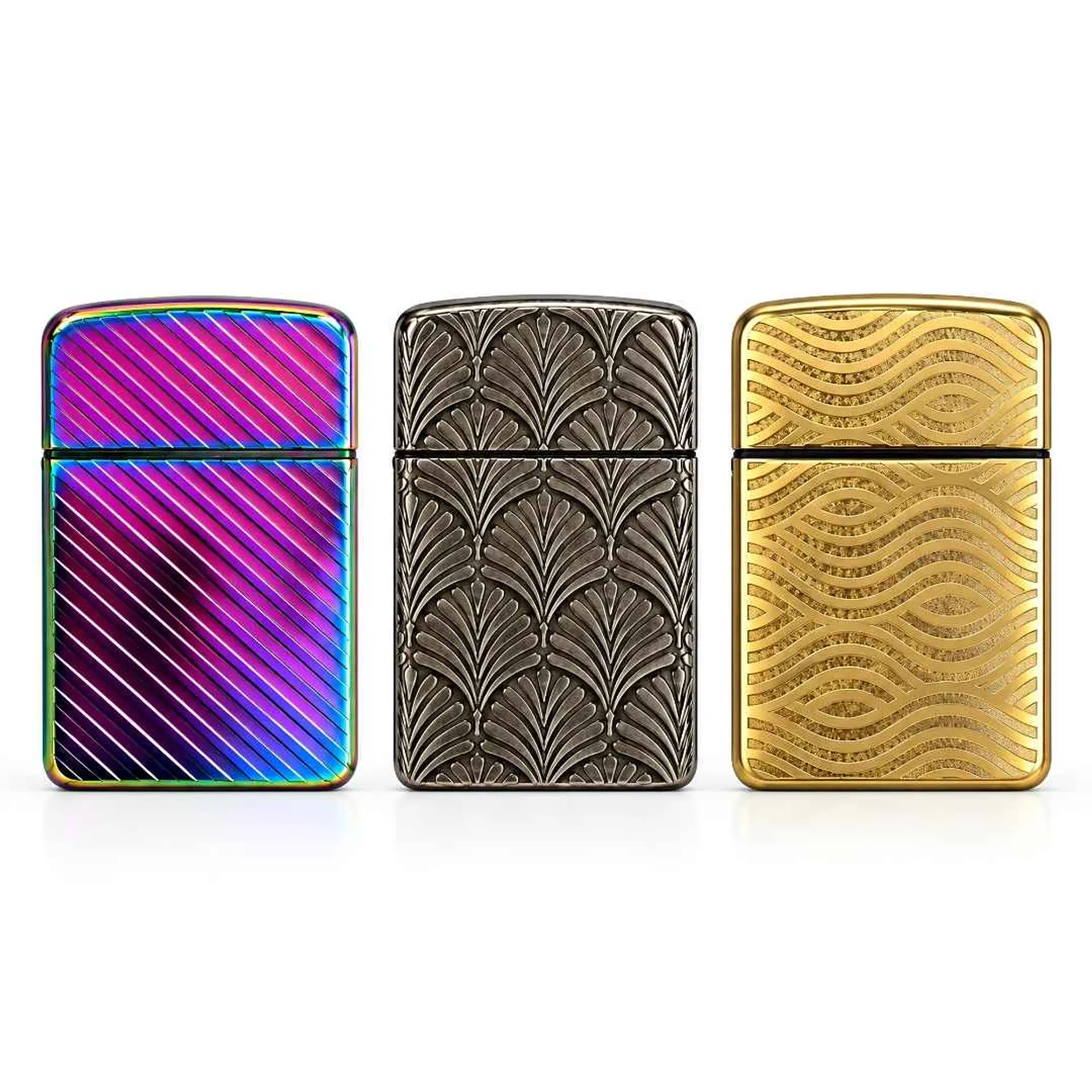 Zengaz Encendedor Soplete Metalico Textured 1