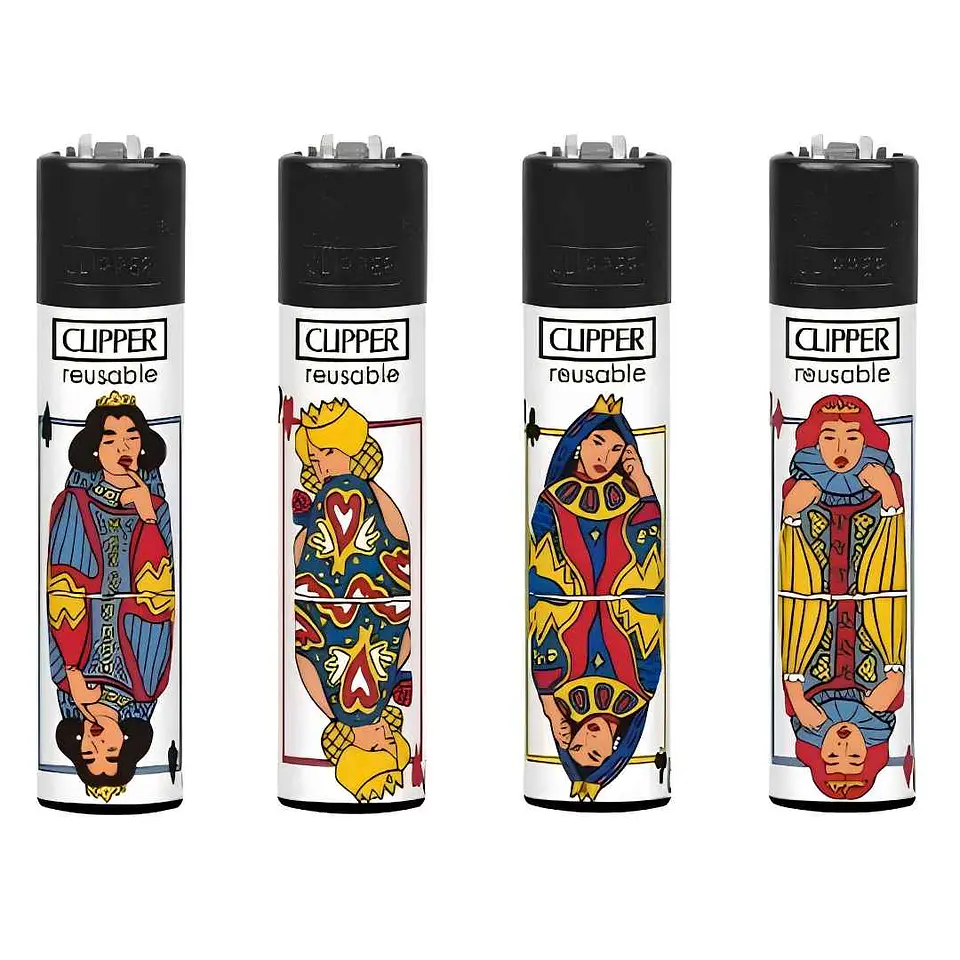 Encendedor Clipper Poker Games 2 1