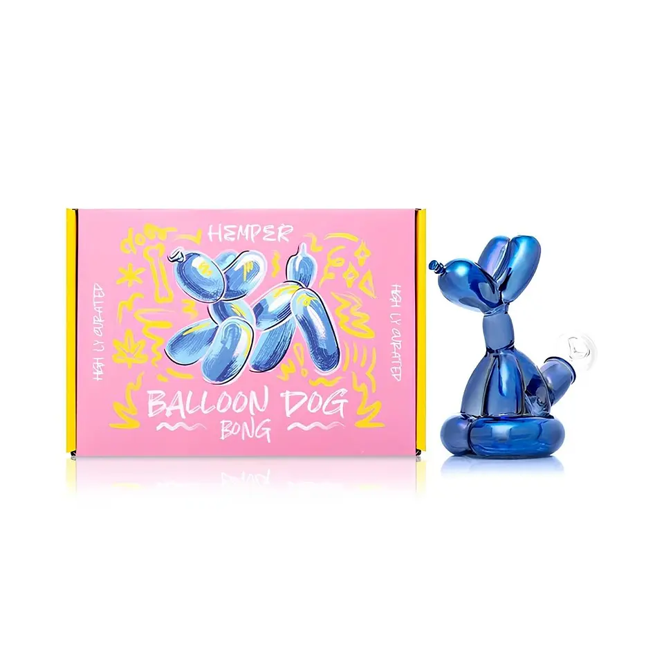 Hemper Bong Balloon Dog 13cm 1