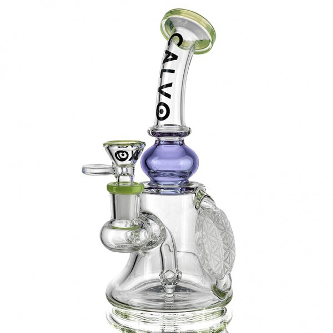 Calvo Glass Rig Extractos Simple 19cm 2