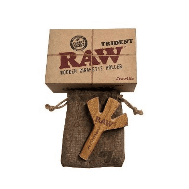 Tridente RAW de Madera 1