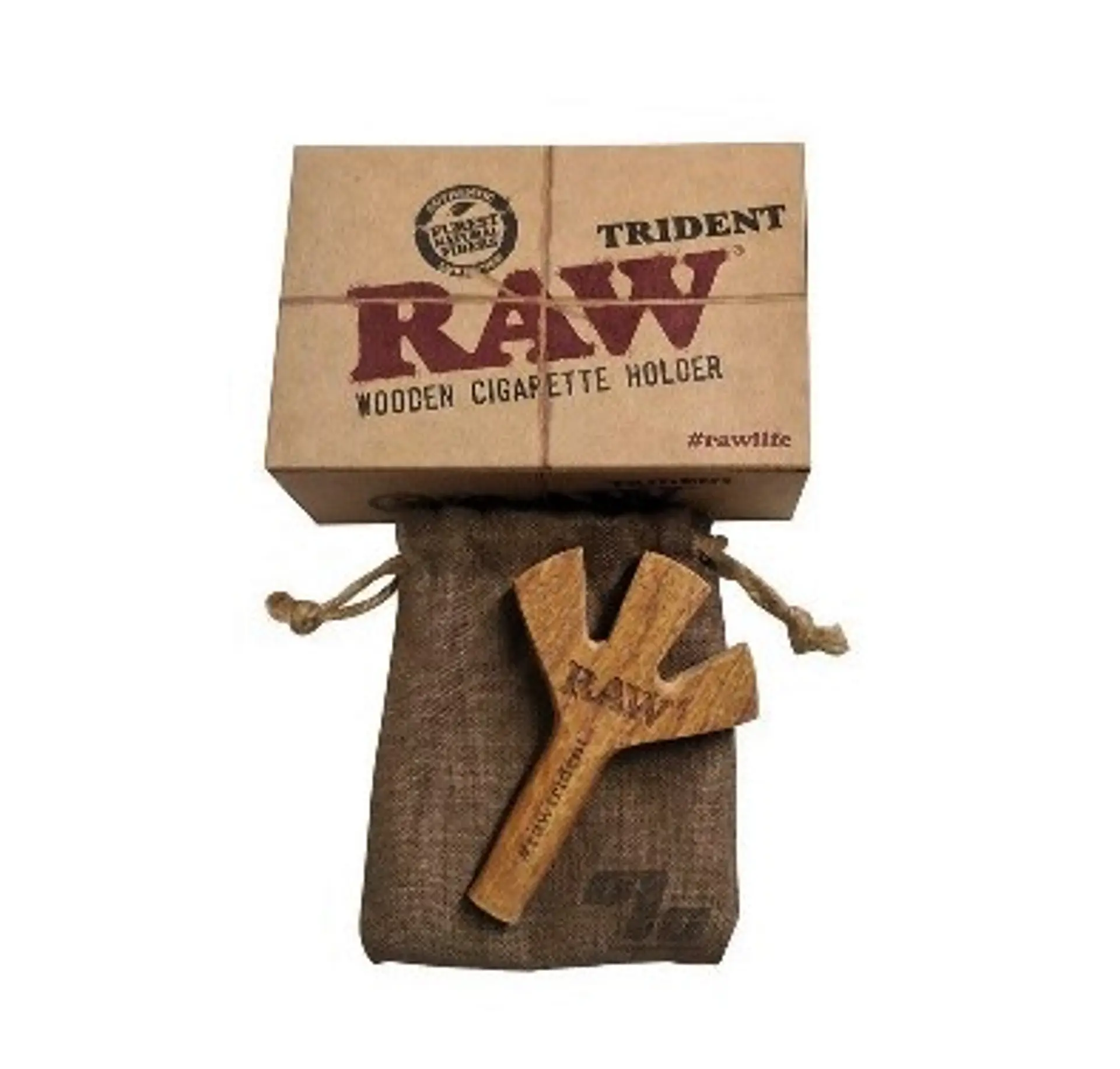 Tridente RAW de Madera 1