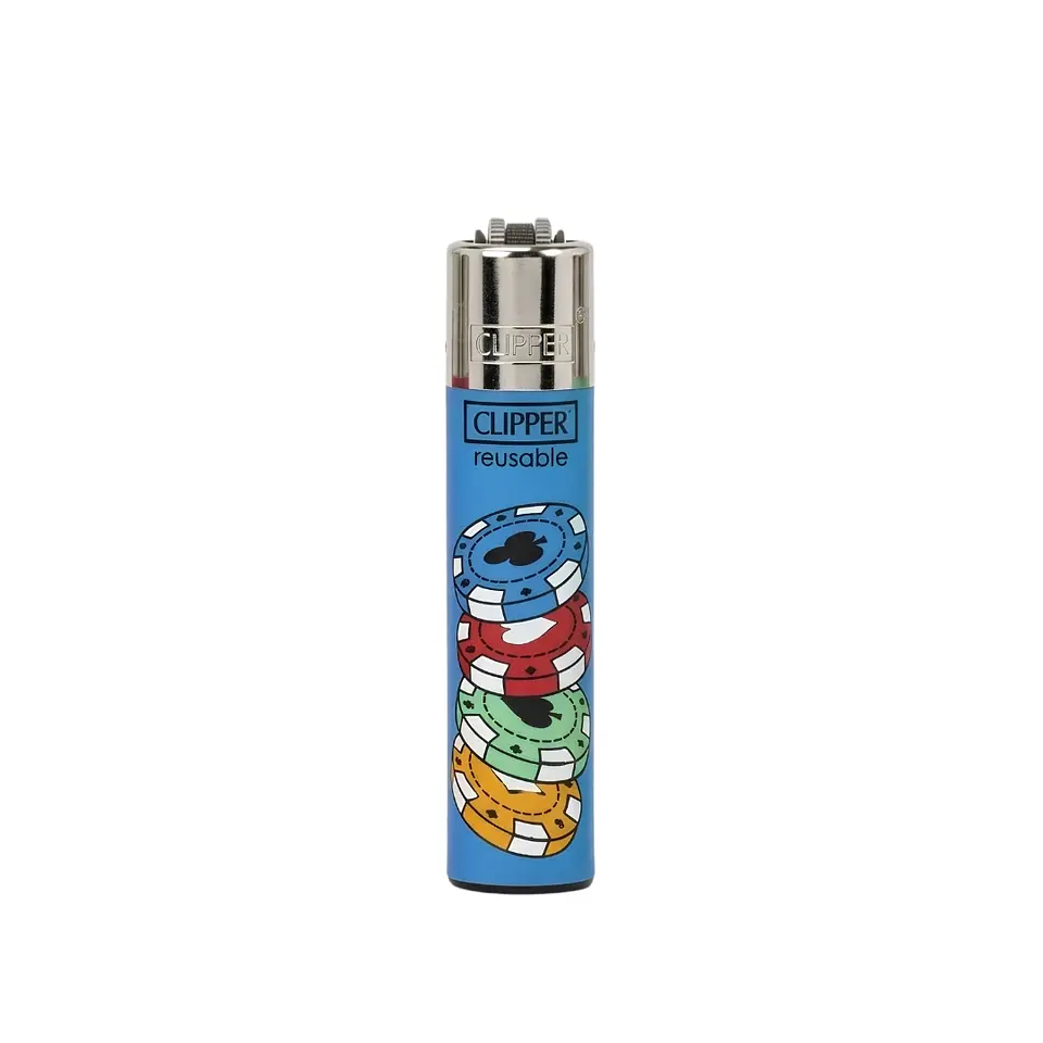 Encendedor Clipper Poker Games 3 4