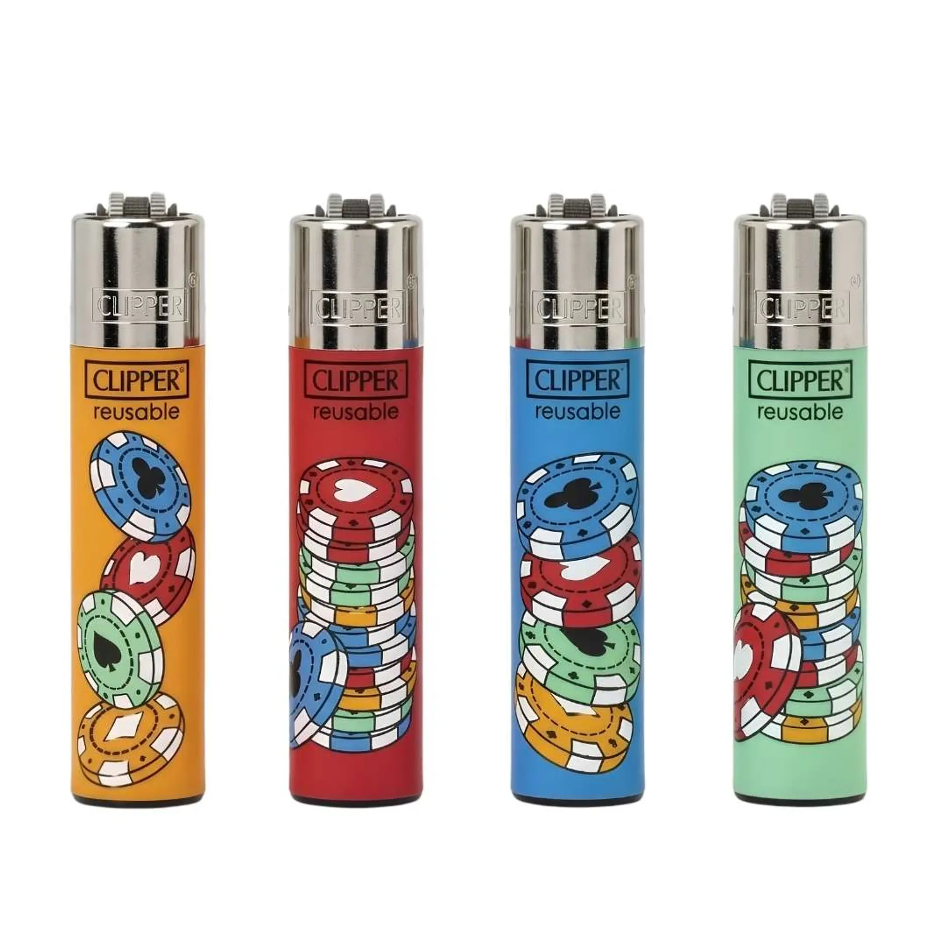 Encendedor Clipper Poker Games 3 1