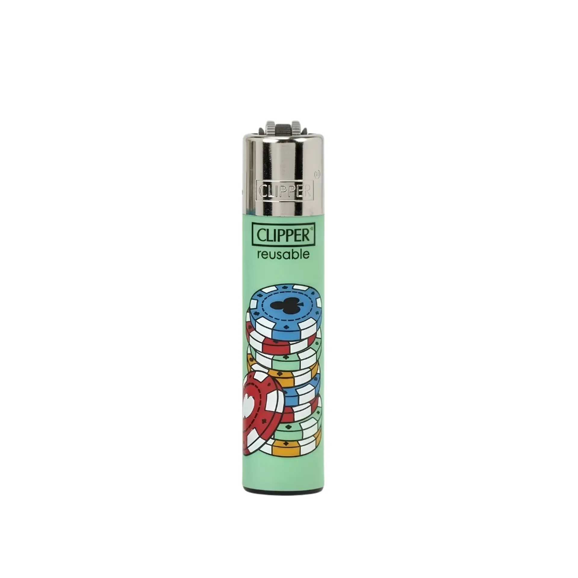 Encendedor Clipper Poker Games 3 5