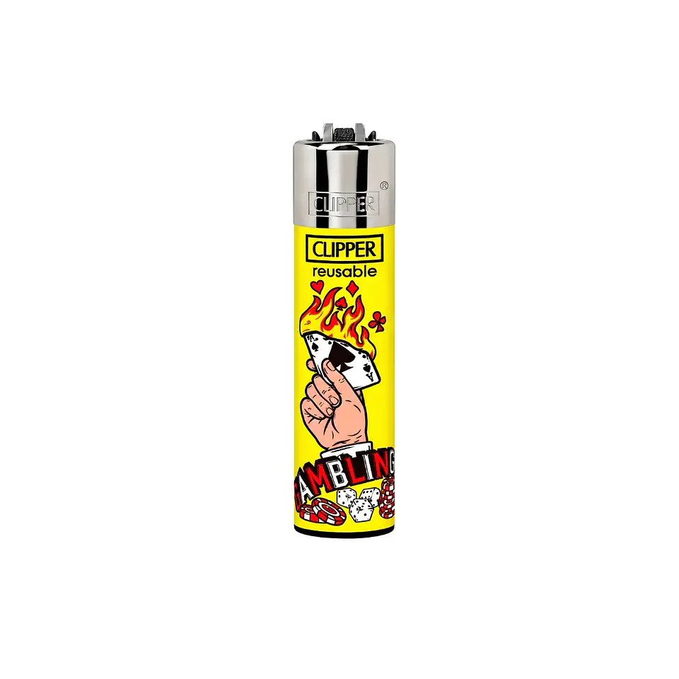 Encendedor Clipper Poker Games 1 2
