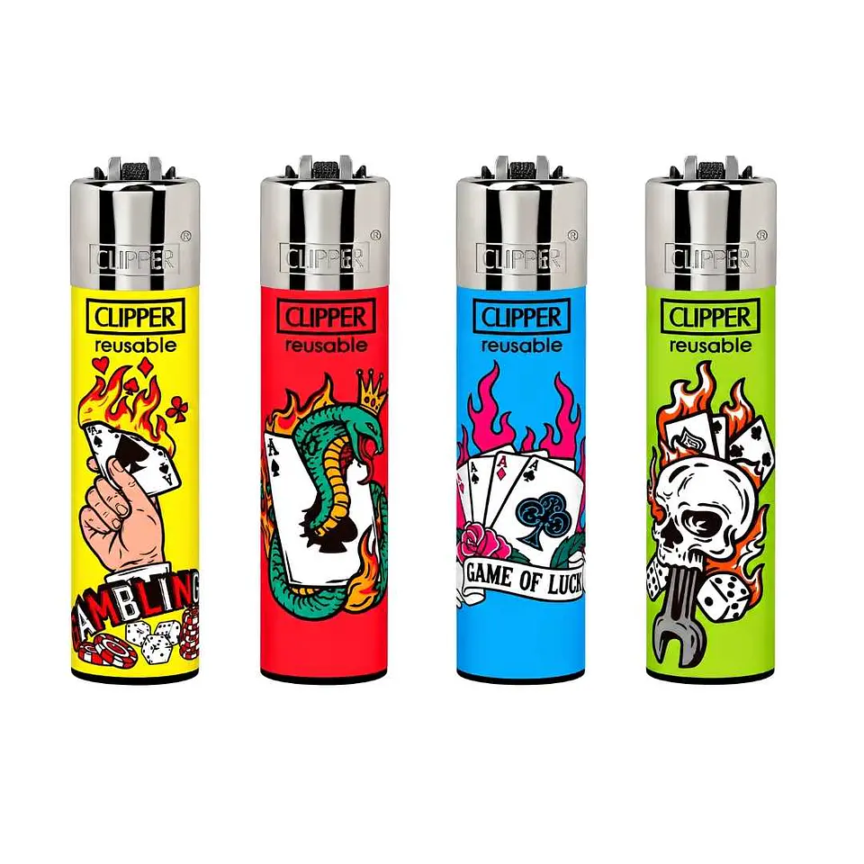 Encendedor Clipper Poker Games 1 1