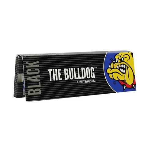 Papelillos Bulldog Black 1 1/4