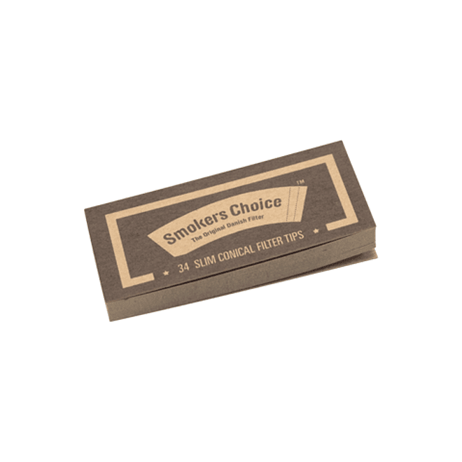 SmokersChoice 34 Boquillas Slim Conical 1