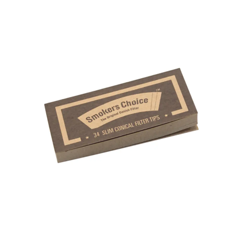 SmokersChoice 34 Boquillas Slim Conical 1